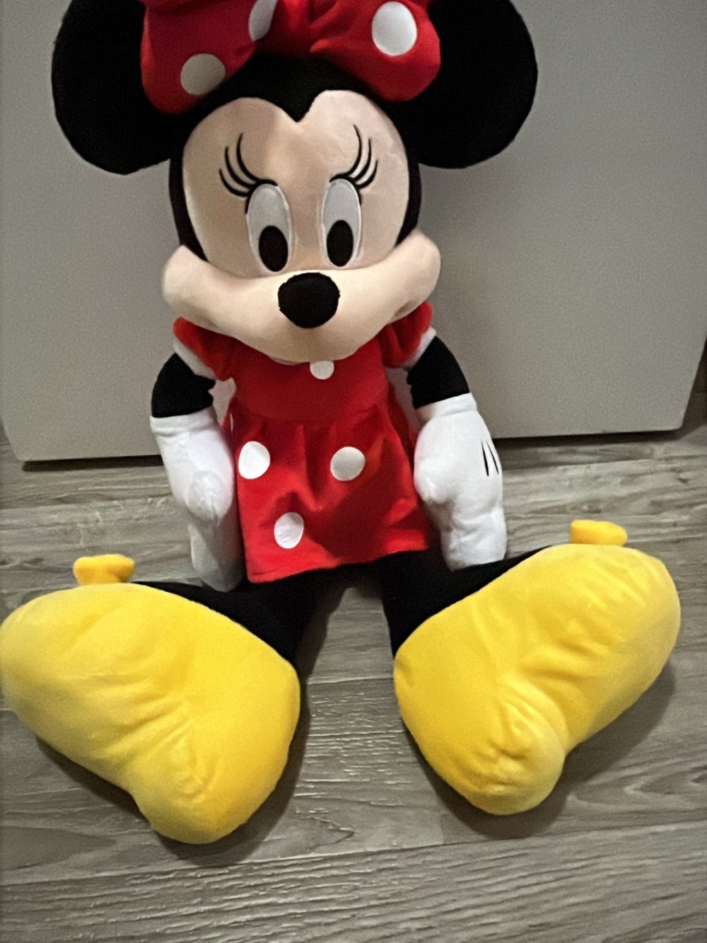 Disney Minnie Mouse Plush - Red Dress, Yellow Shoes